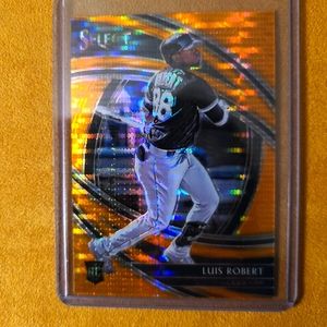 2020 panini Select Baseball Luis Robert orange /13